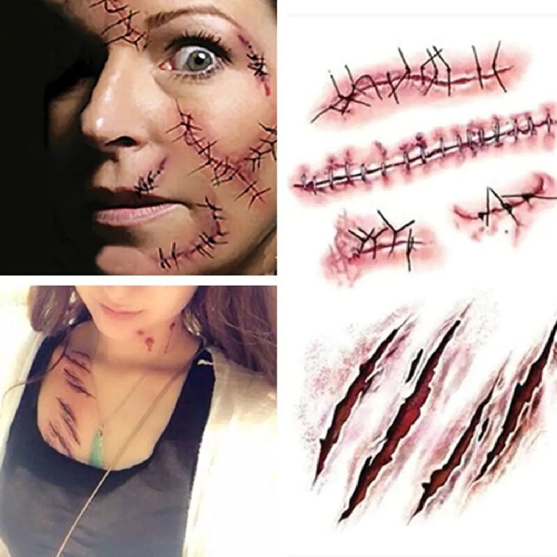 Spooky Skin Art Tattoos