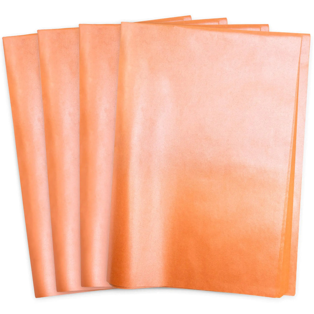 Sparkle Orange Tissue Paper 100-Pack