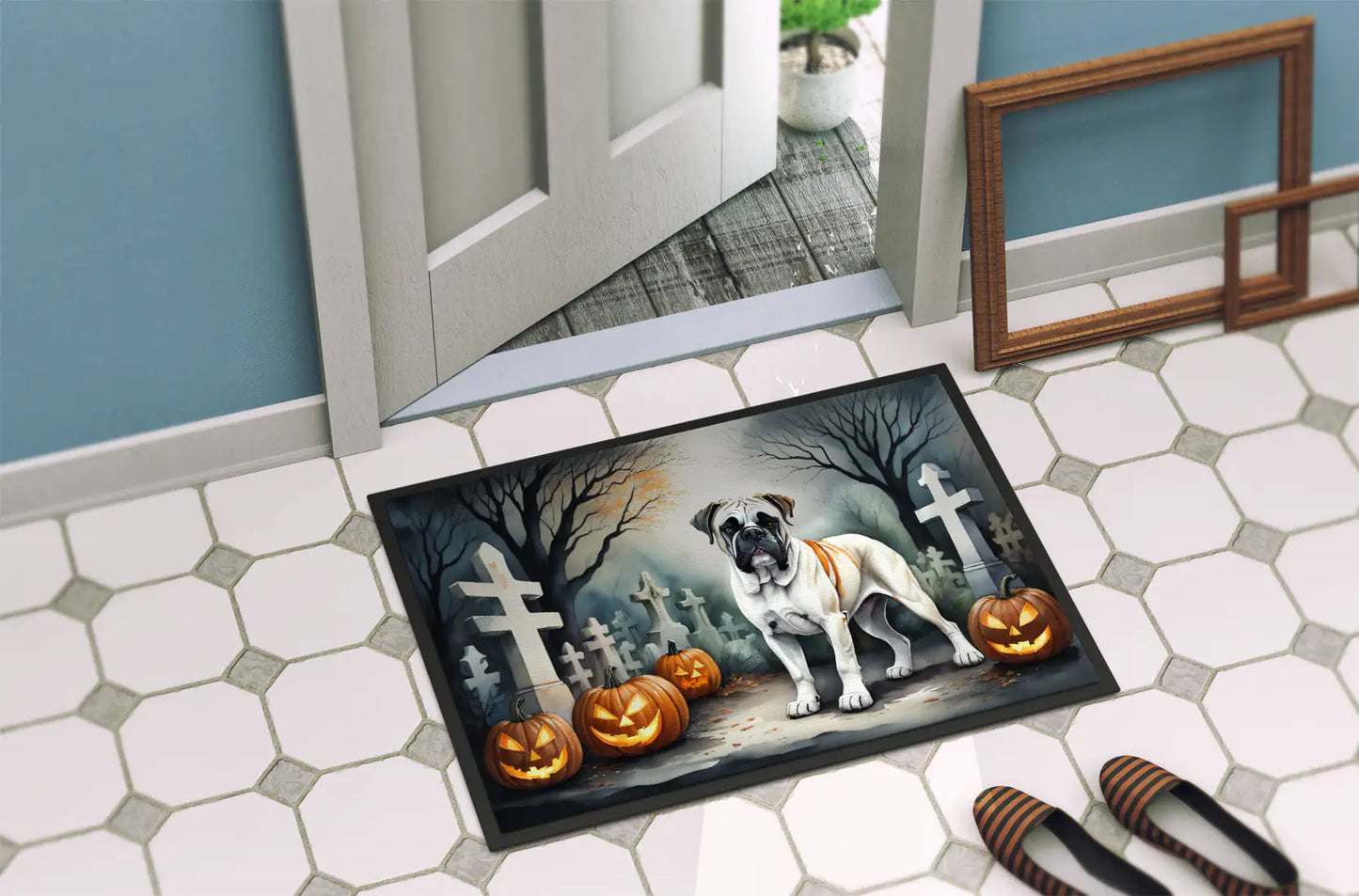 Boxer Boo Crew Doormat