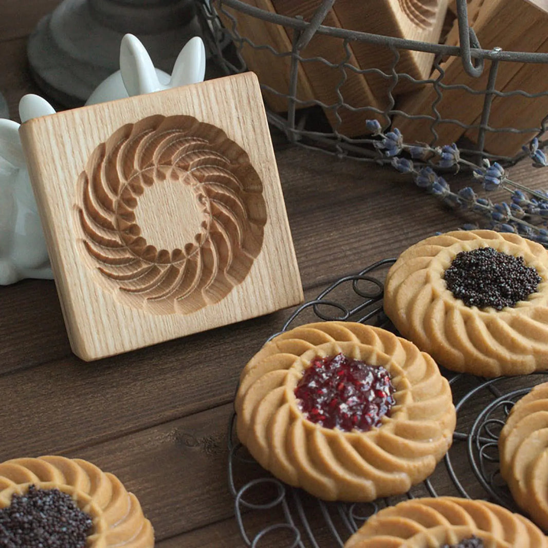 Holiday Cookie Crafter - Wooden 3D Mold