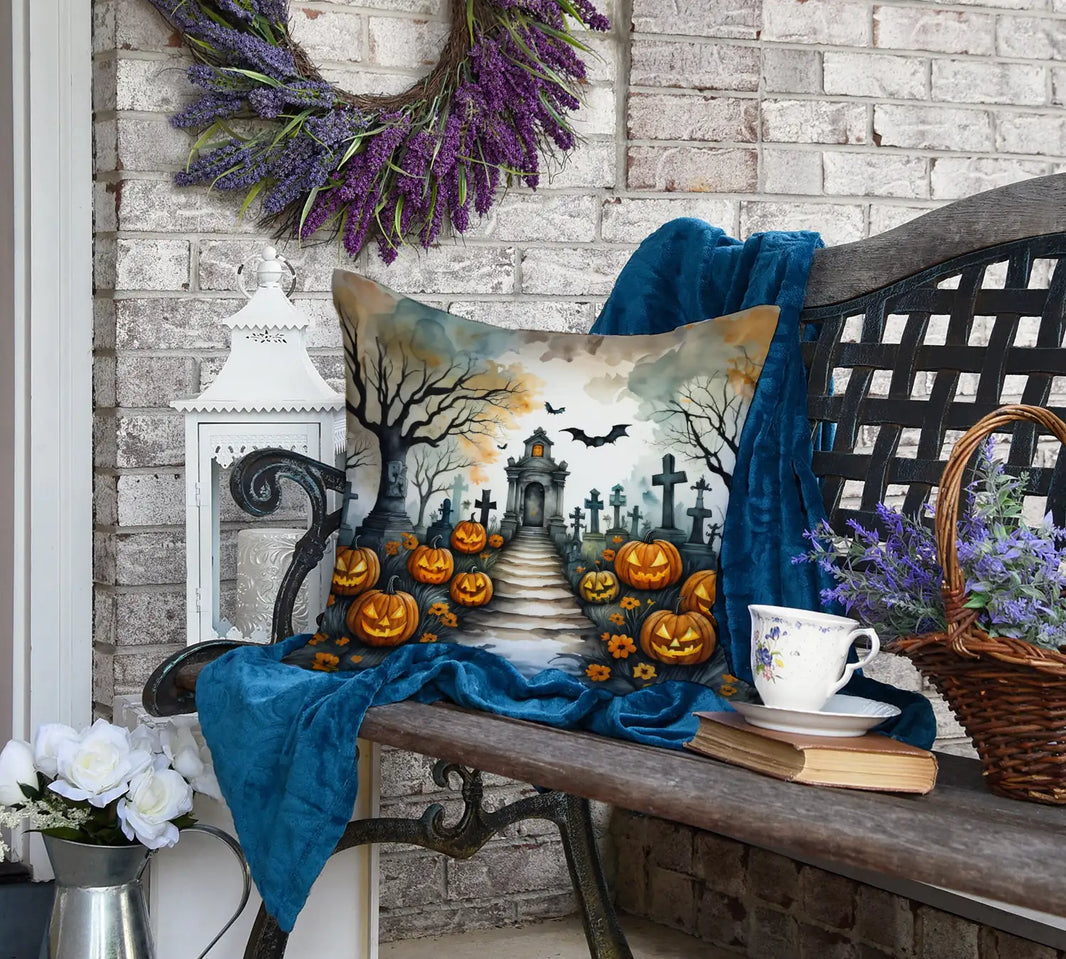 Autumn Fright Night Cushion