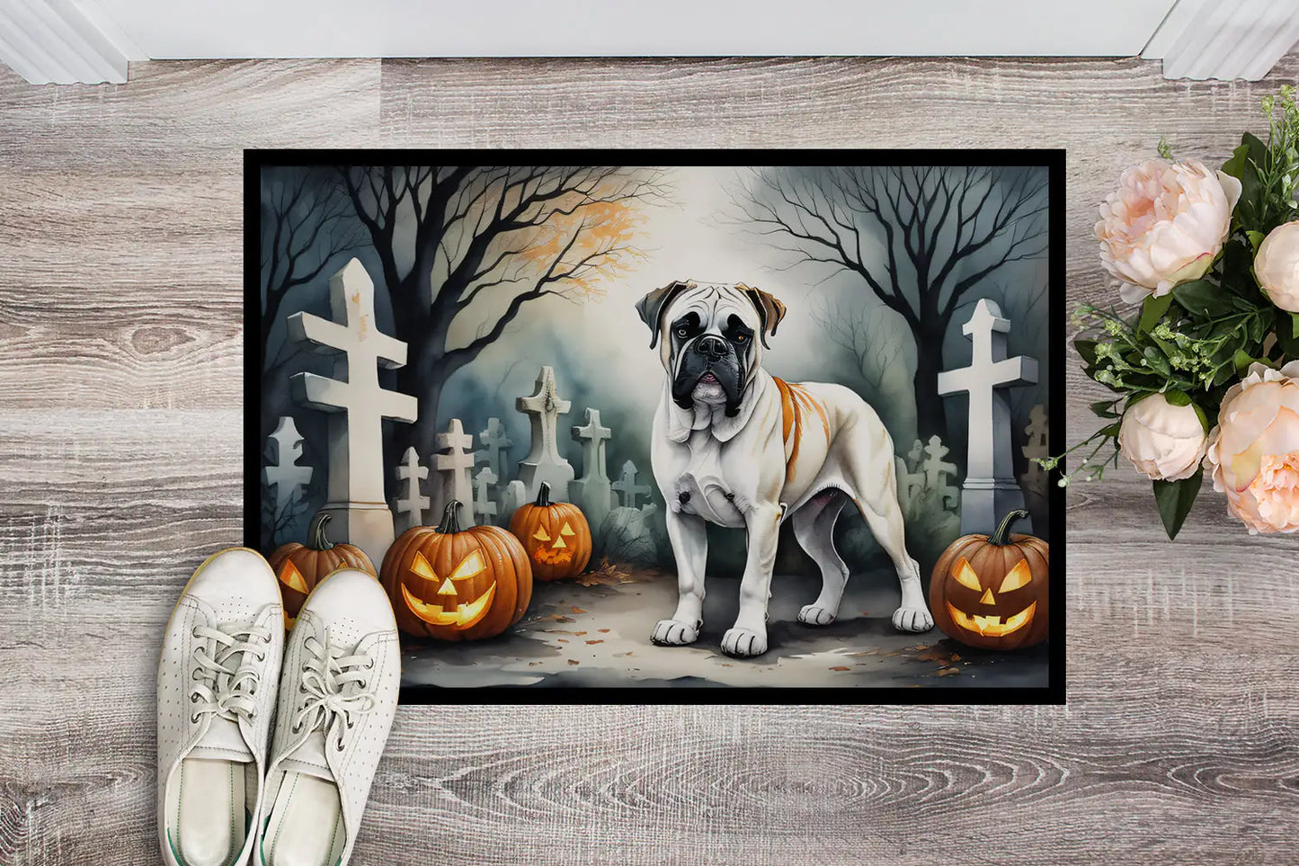 Boxer Boo Crew Doormat