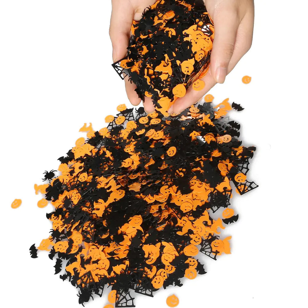 Spooky Pumpkin and Bat Party Decor