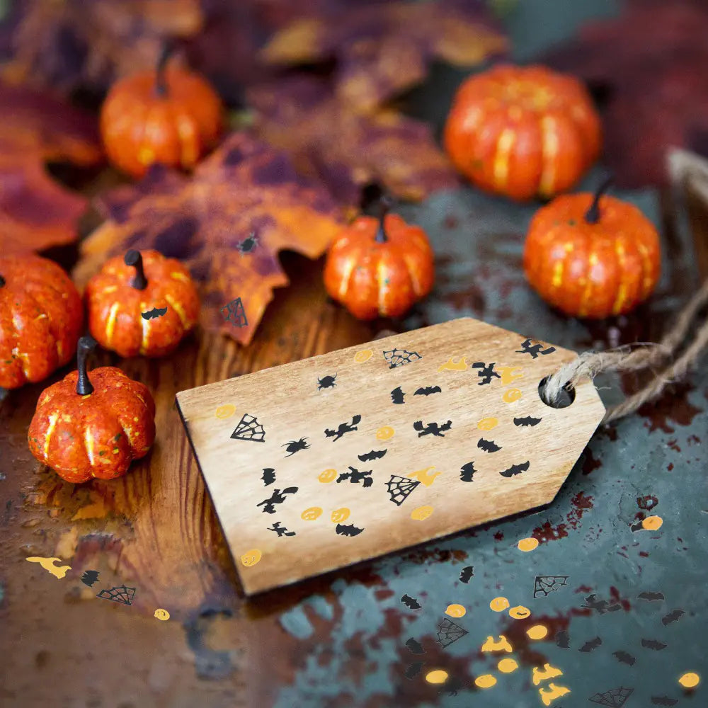 Spooky Pumpkin and Bat Party Decor