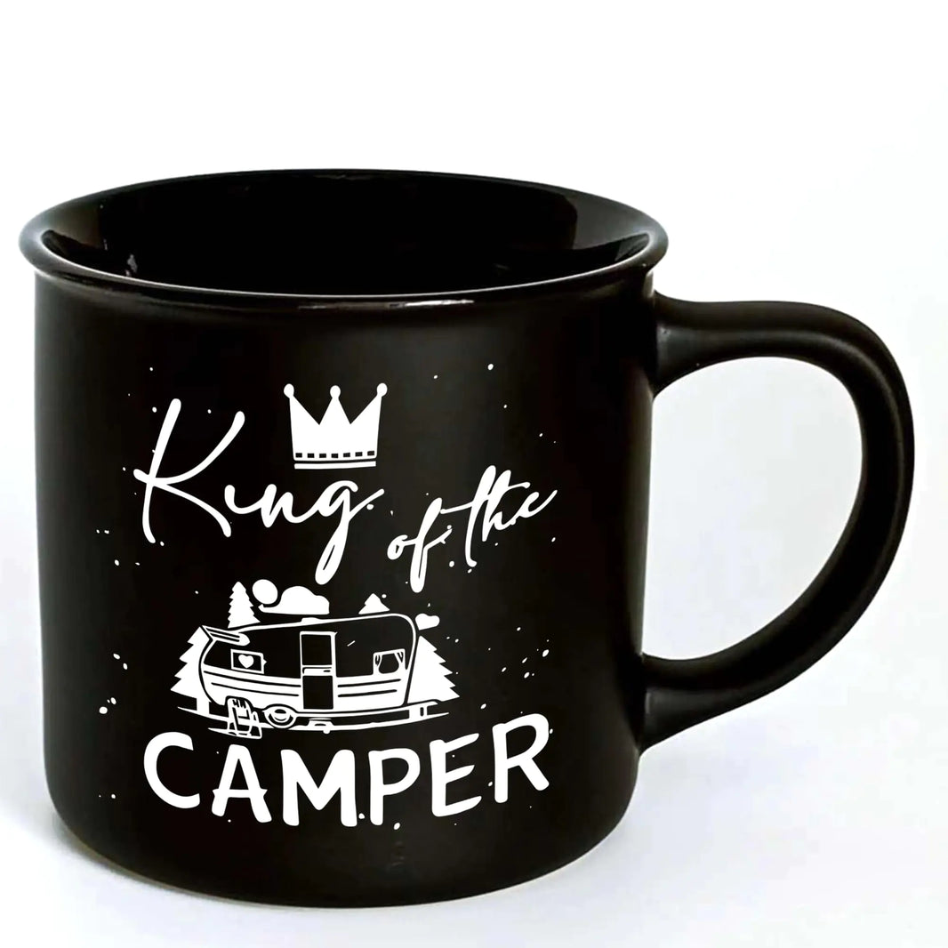 King of the Camper Coffee Cup