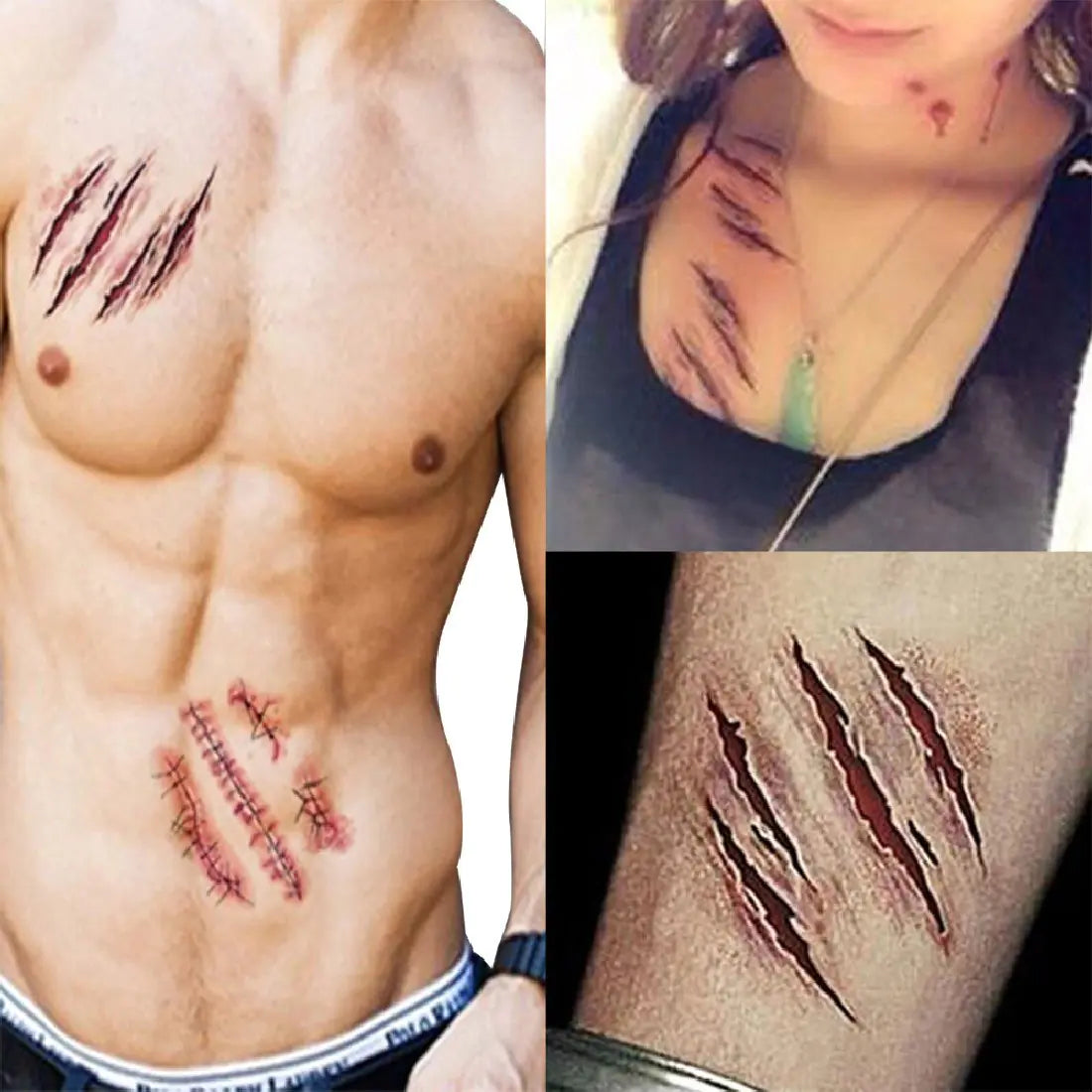 Spooky Skin Art Tattoos