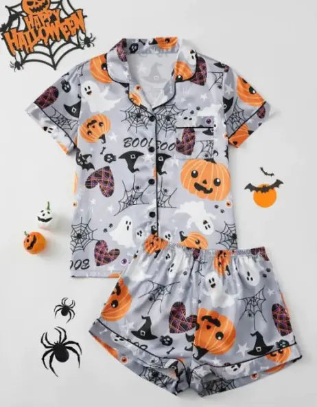 Spooky Satin Slumber Set