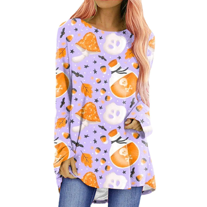 Spooky Chic Women's Halloween Tee