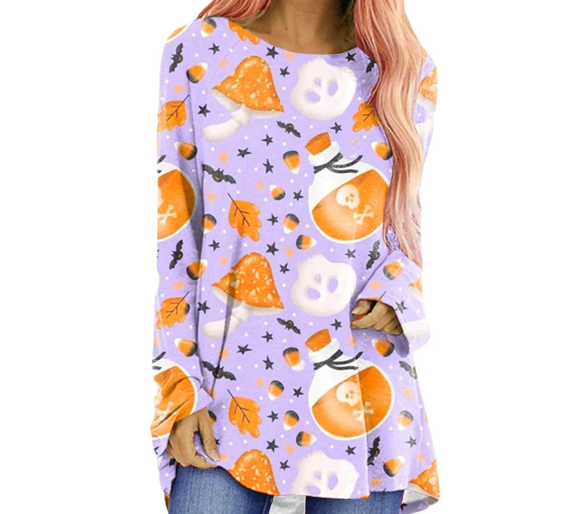 Spooky Chic Women's Halloween Tee