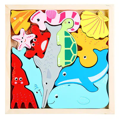 Playful Pals 3D Wood Puzzle