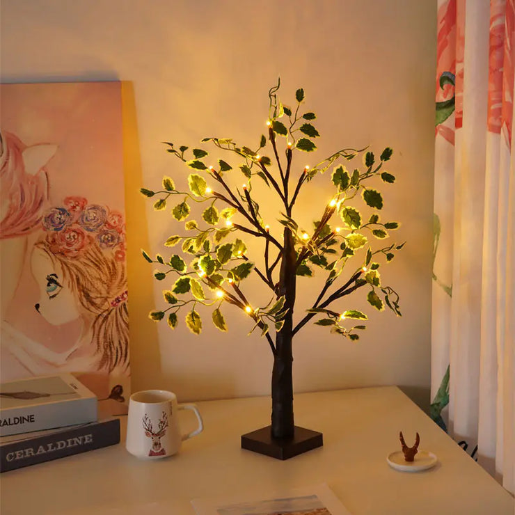 Festive Glow LED Tree Lamp