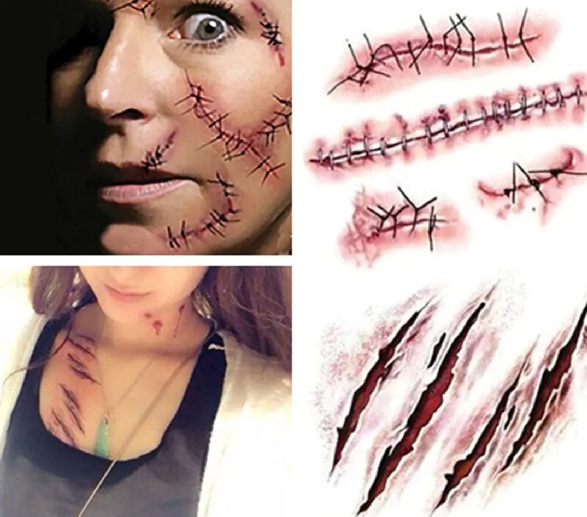 Spooky Skin Art Tattoos