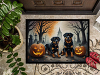 Rottweiler Haunted Entry Mat