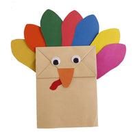 Thanksgiving Turkey Puppet Kit for Kids