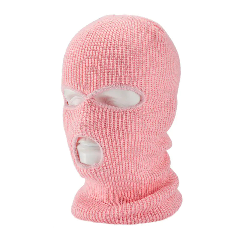 Men's Wool Knitted Ski Cold-proof Riding Mask