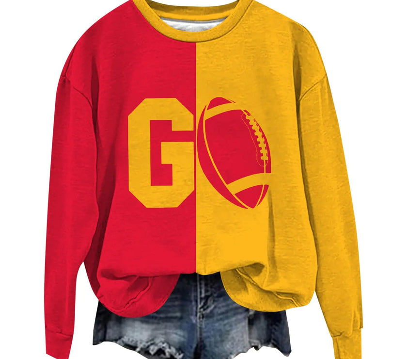 Spooky Cat Graphic Halloween Sweatshirt for Women