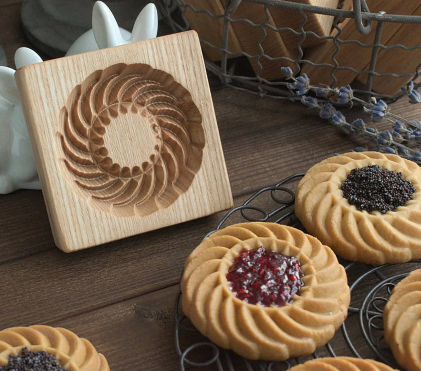 Holiday Cookie Crafter - Wooden 3D Mold