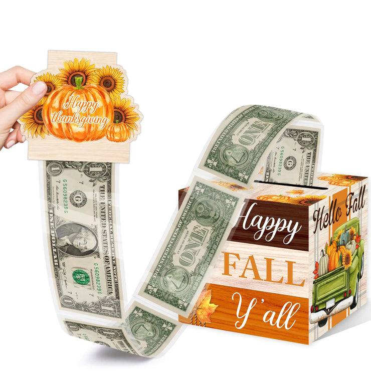 Thanksgiving Surprise Cash Box
