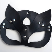 Glam Fox Leather Halloween Mask