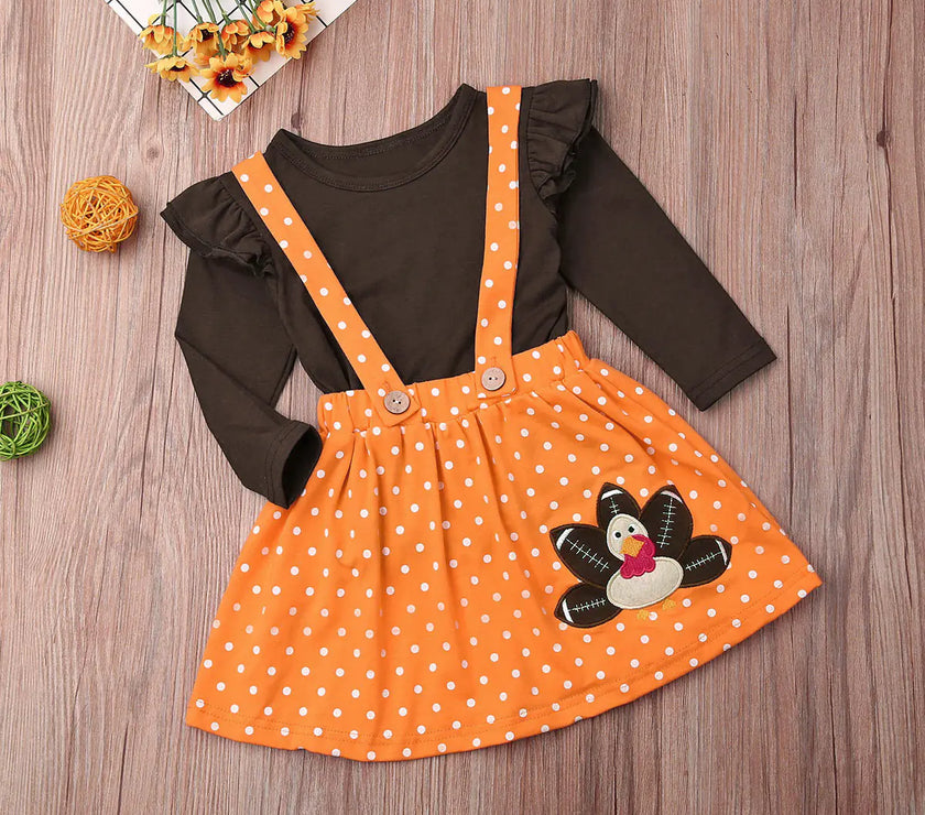Turkey Tot Thanksgiving Outfit