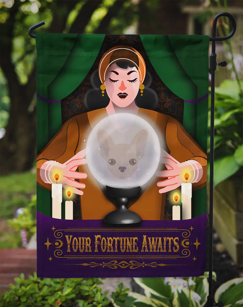 Chihuahua Spooky Season Flag