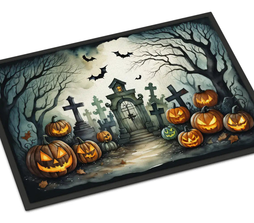 Spooky Haunt Welcome Mat