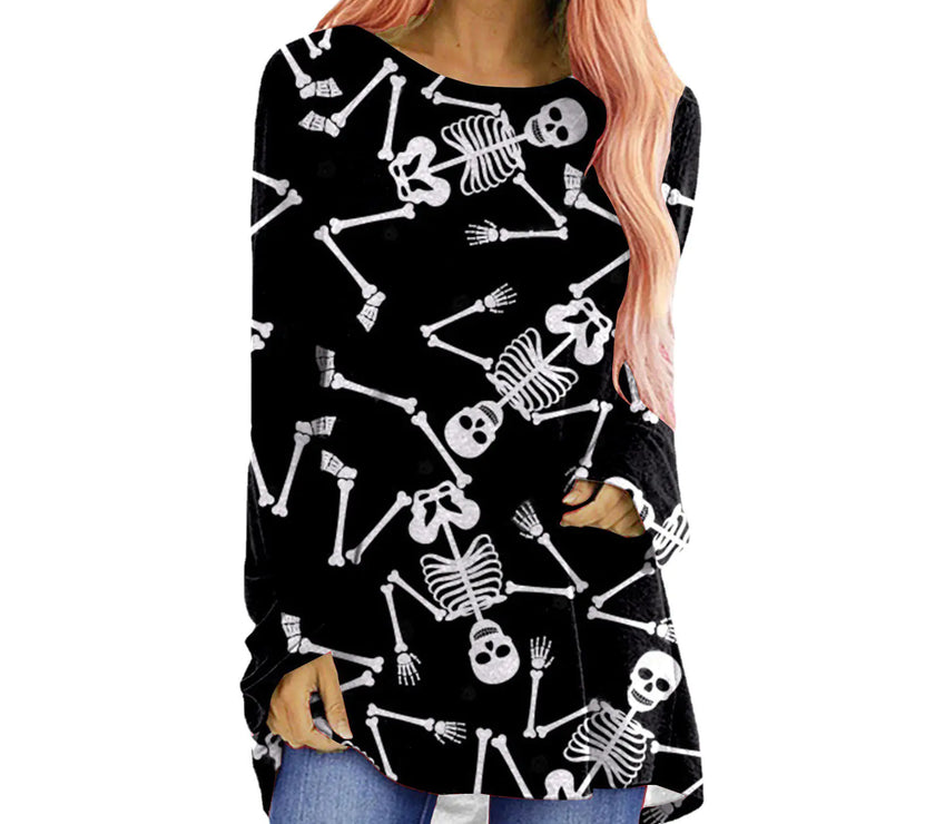 Spooky Chic Women's Halloween Tee