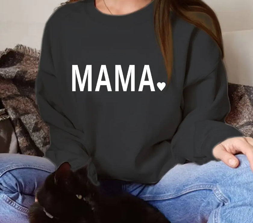 Thankful MAMA Fleece Crewneck