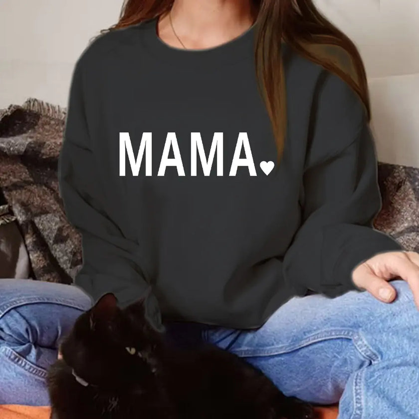 Thankful MAMA Fleece Crewneck