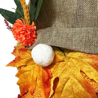 Maple Gnome Fall Festivity Wreath
