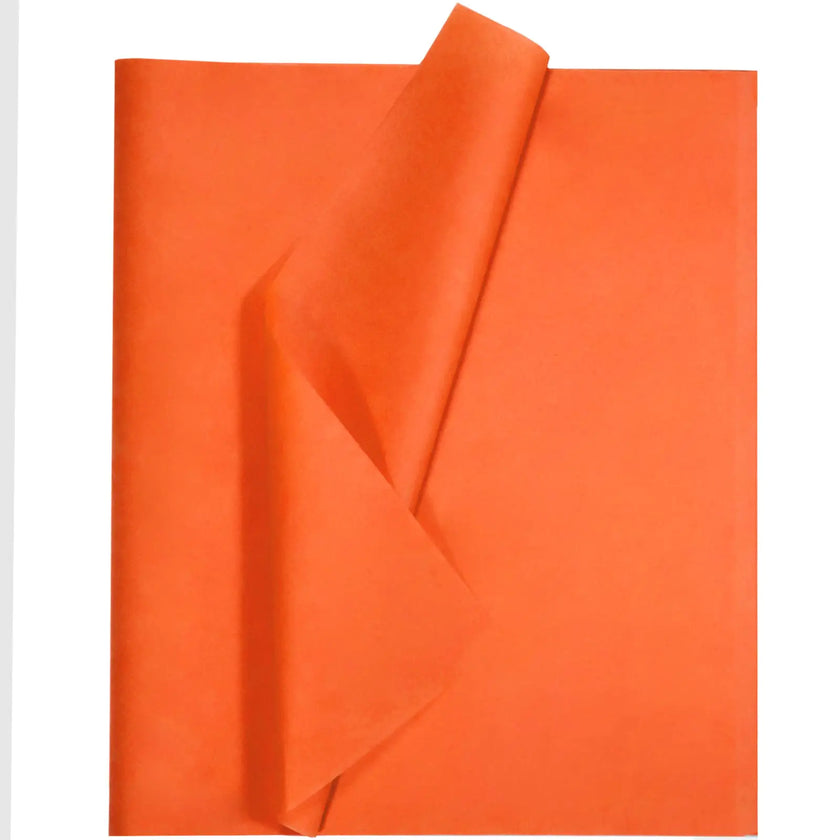 Orange Bliss 100-Pack Tissue Paper – 20x14 for Parties & Crafts