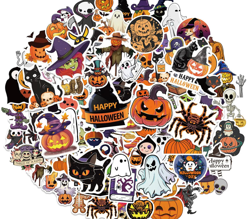 Winthrop Halloween Extravaganza 100pc Sticker Set