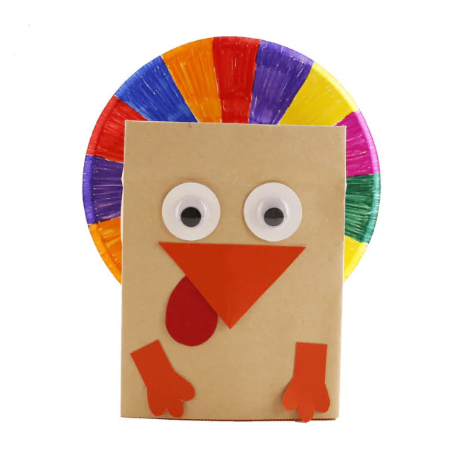 Thanksgiving Turkey Puppet Kit for Kids