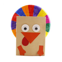 Thanksgiving Turkey Puppet Kit for Kids