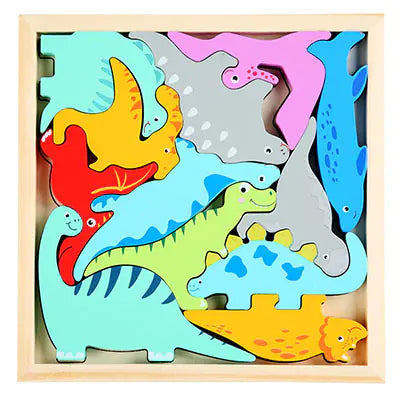 Playful Pals 3D Wood Puzzle