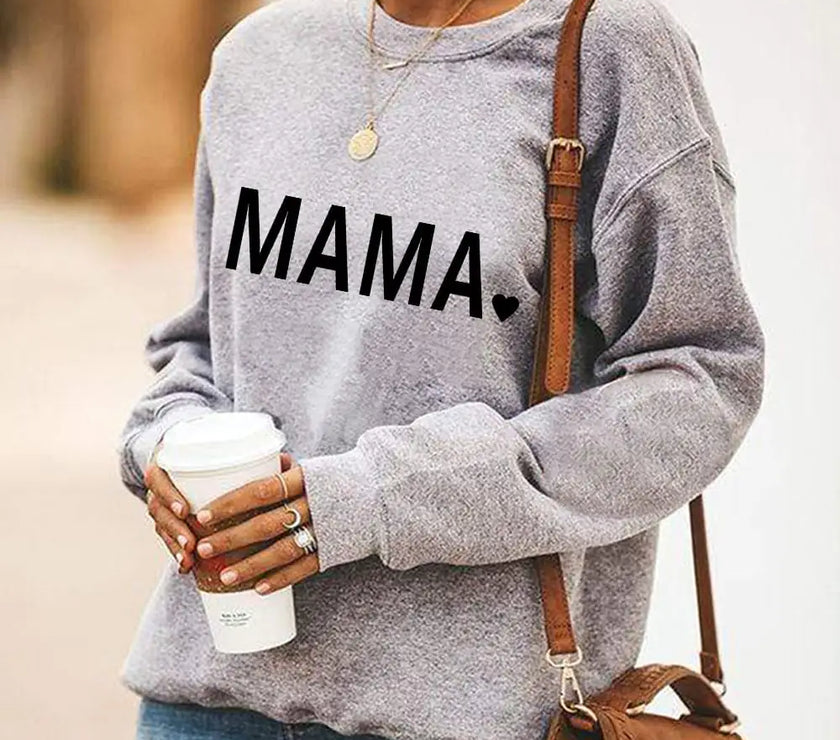 Thankful MAMA Fleece Crewneck