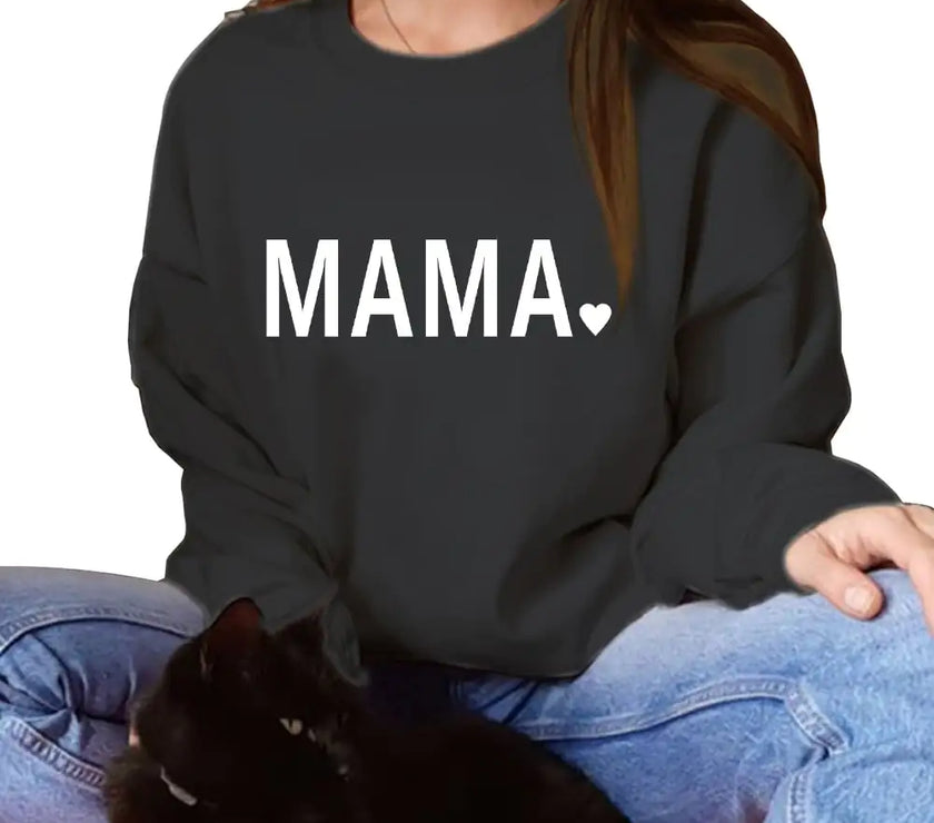 Thankful MAMA Fleece Crewneck