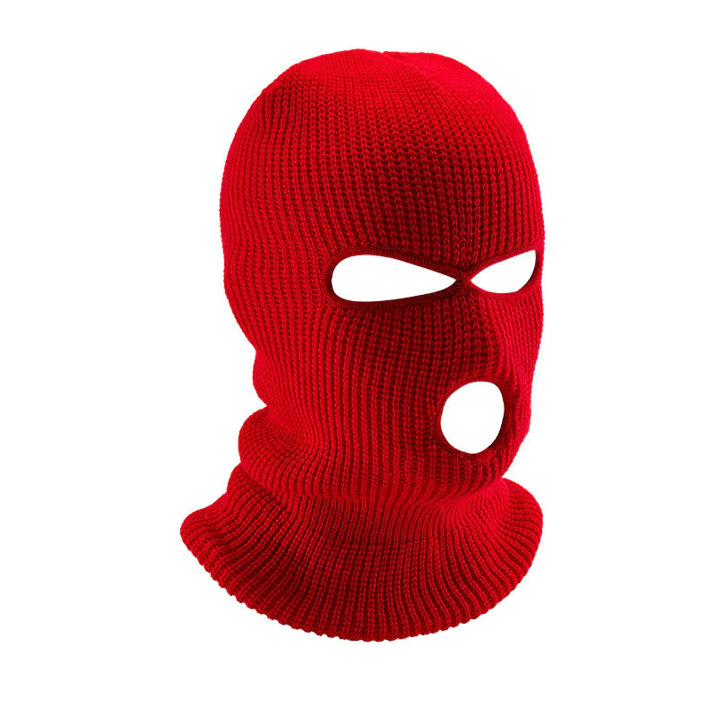 Men's Wool Knitted Ski Cold-proof Riding Mask