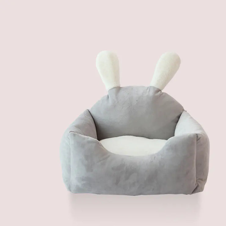 Cozy Haven Pet Nest with Washable Cushion