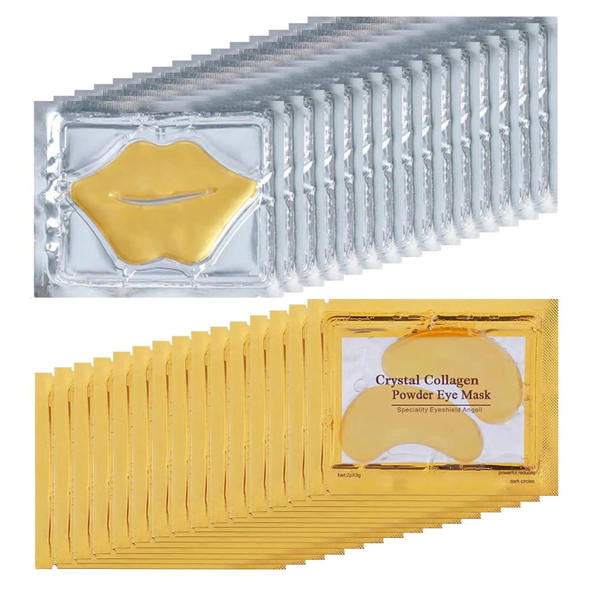 HydraLux Eye & Lip Collagen Set - 30 Mask Pairs