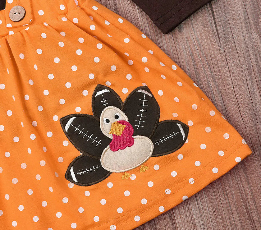 Turkey Tot Thanksgiving Outfit