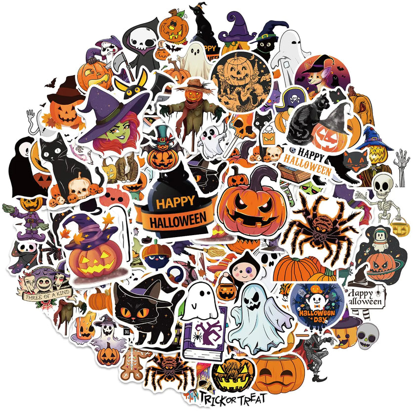 Winthrop Halloween Extravaganza 100pc Sticker Set