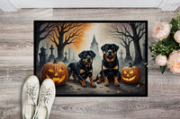 Rottweiler Haunted Entry Mat