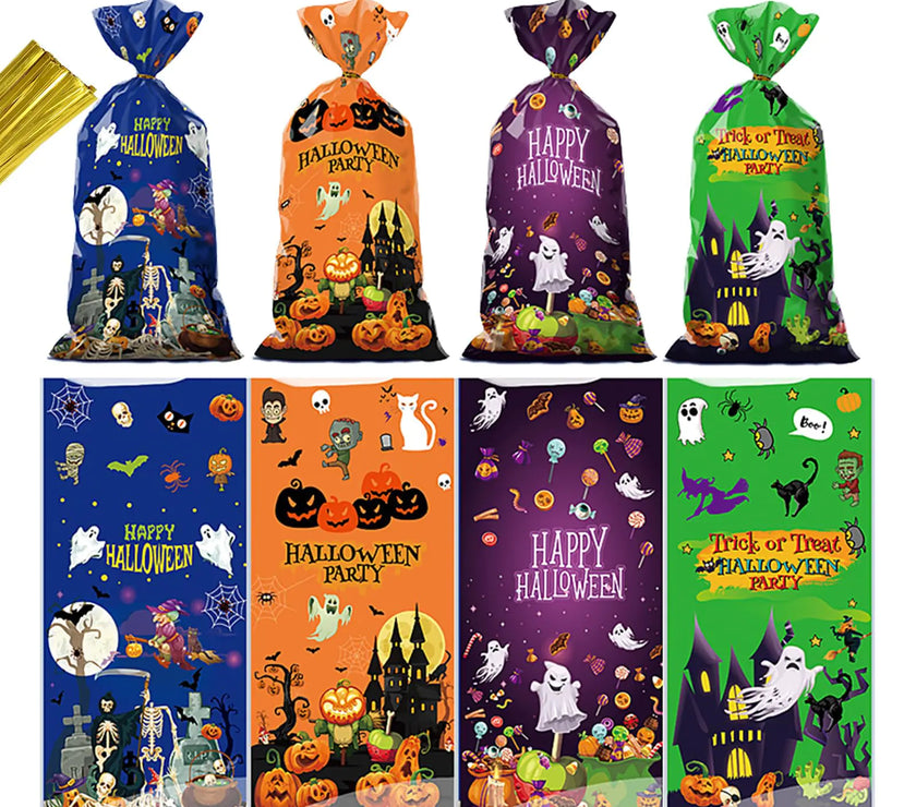 Spooky Treats Halloween Bag Bundle 50 PCS