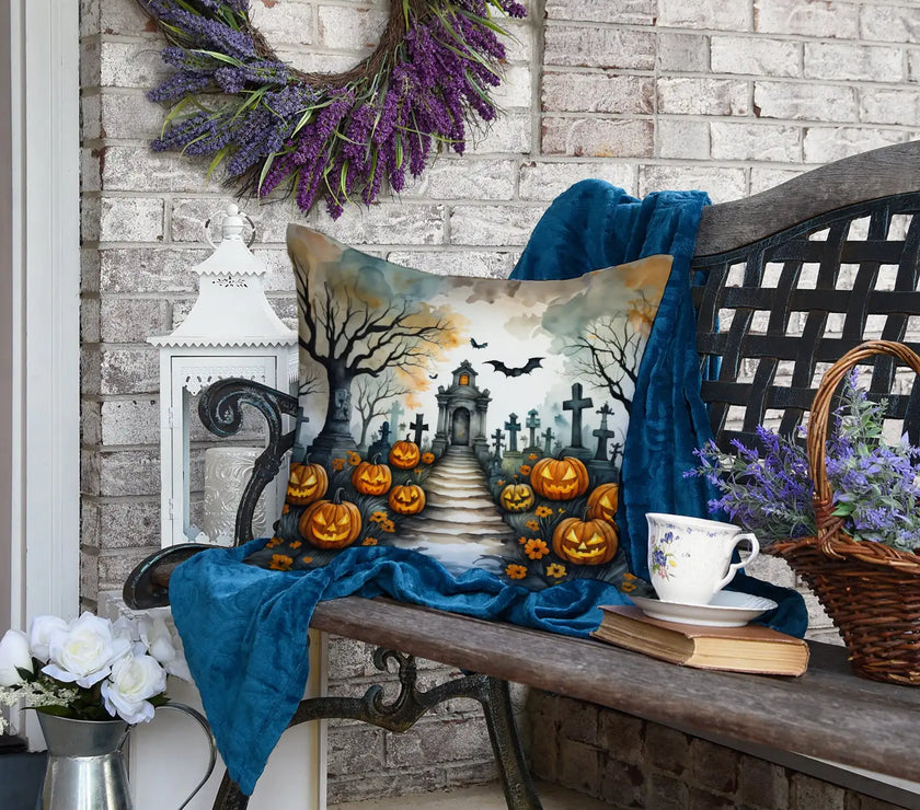 Autumn Fright Night Cushion