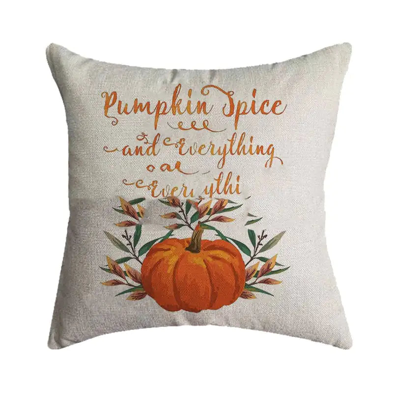 Autumn Pumpkin Charm Pillowcase