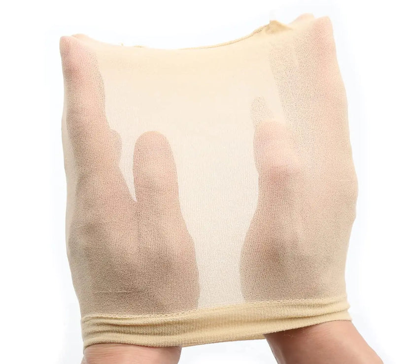 Hosfairy 2-Pack Transparent Halloween Mask Stockings