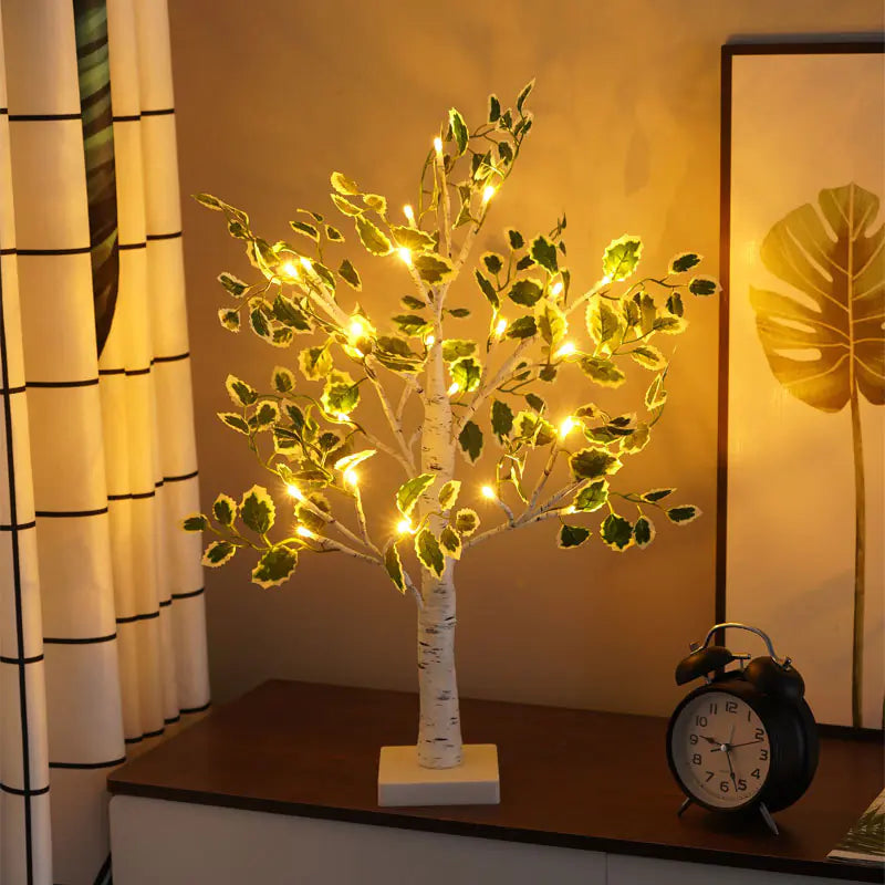 Festive Glow LED Tree Lamp