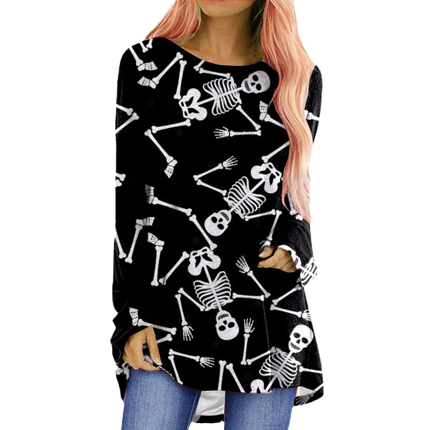 Spooky Chic Women's Halloween Tee