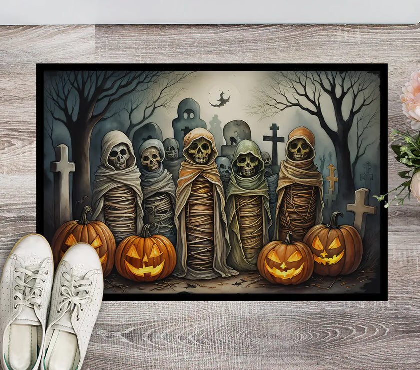 Creepy Welcome Halloween Mat